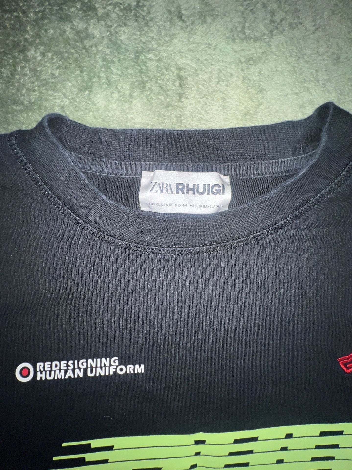 Zara x Rhuigi Rhuasensio Graphic Print T-Shirt 3