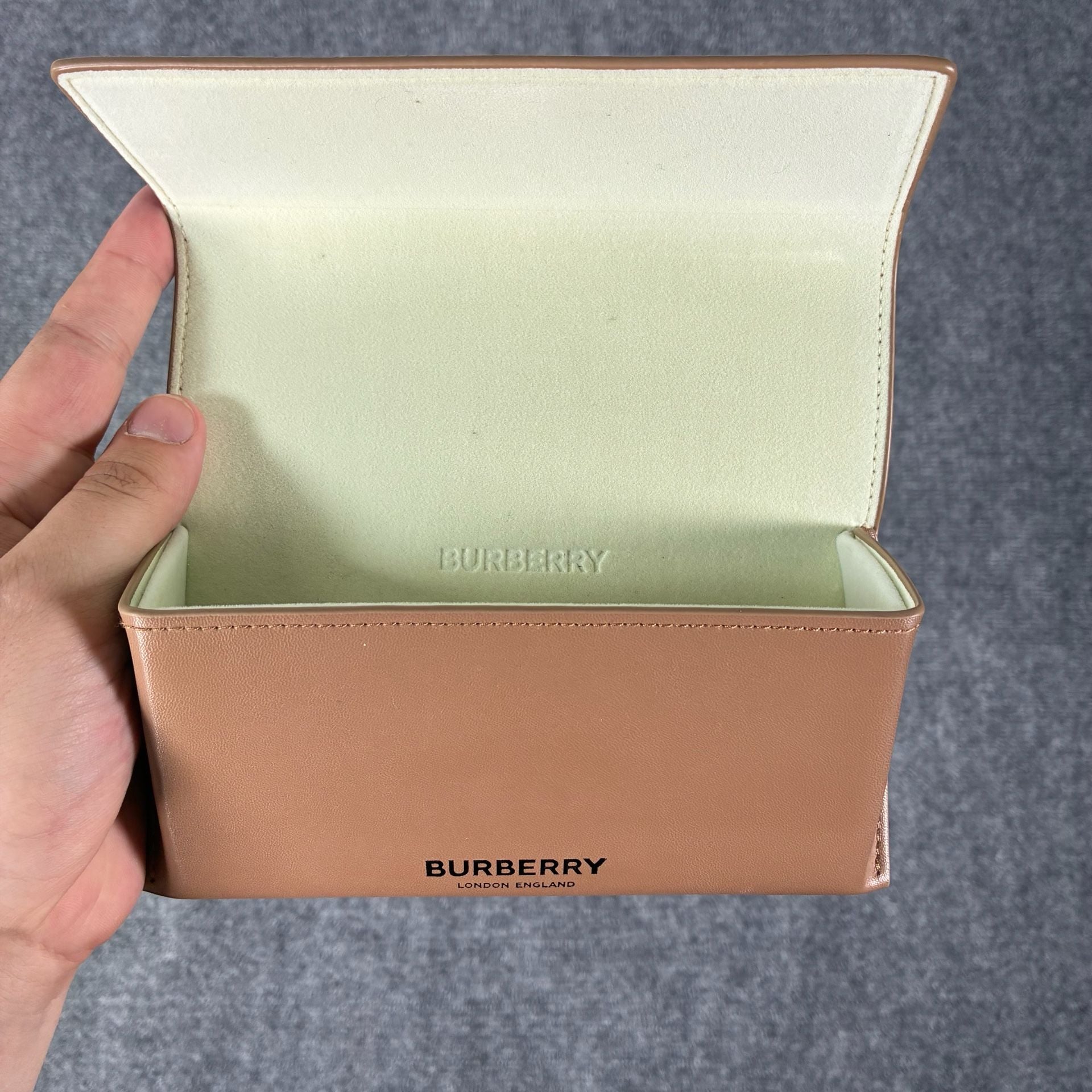 Burberry BE3124 Geometric Metal Sunglasses with Icon Stripe Detail 7