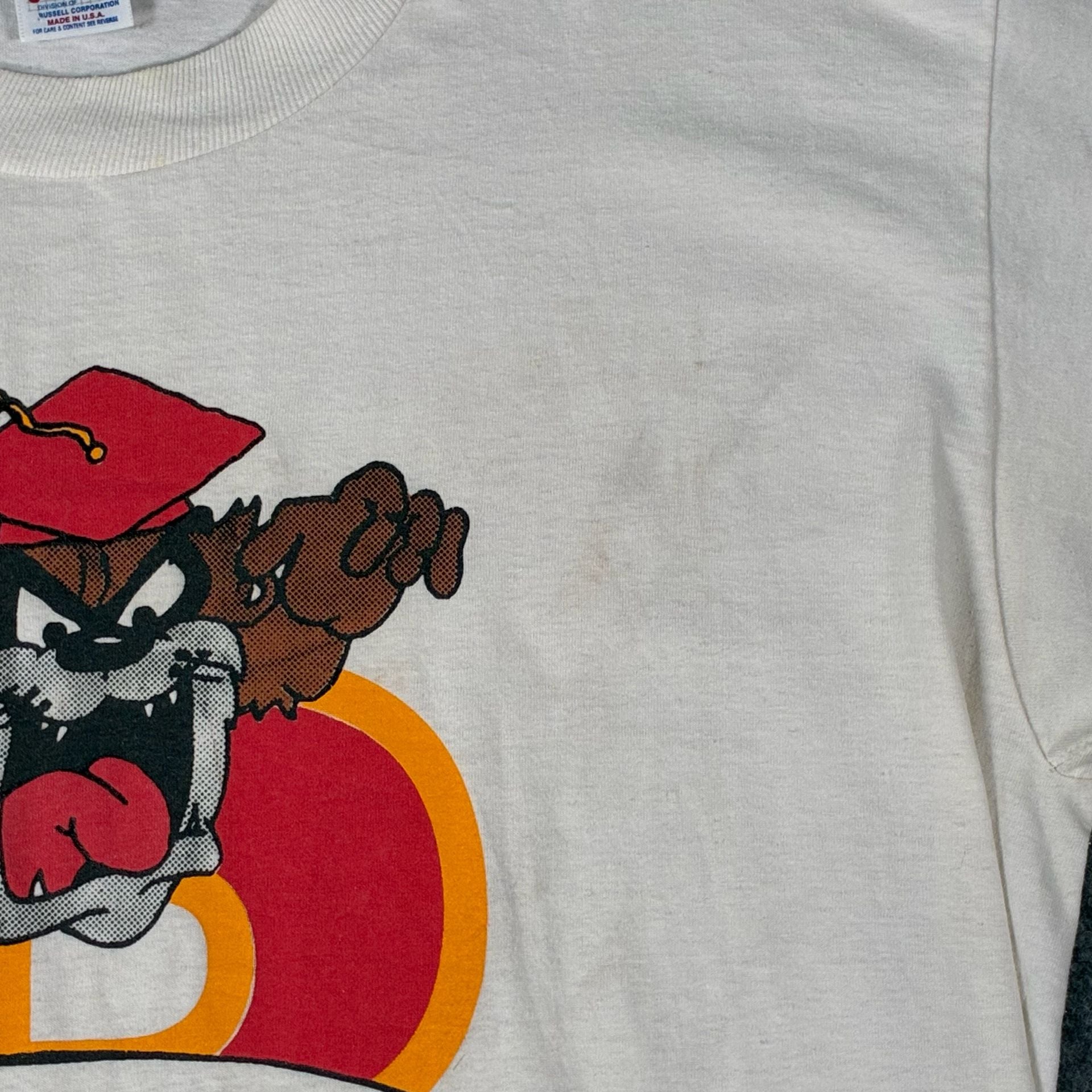 Vintage 1994 Taz Looney Tunes Class of '94 Graduation T-Shirt 5