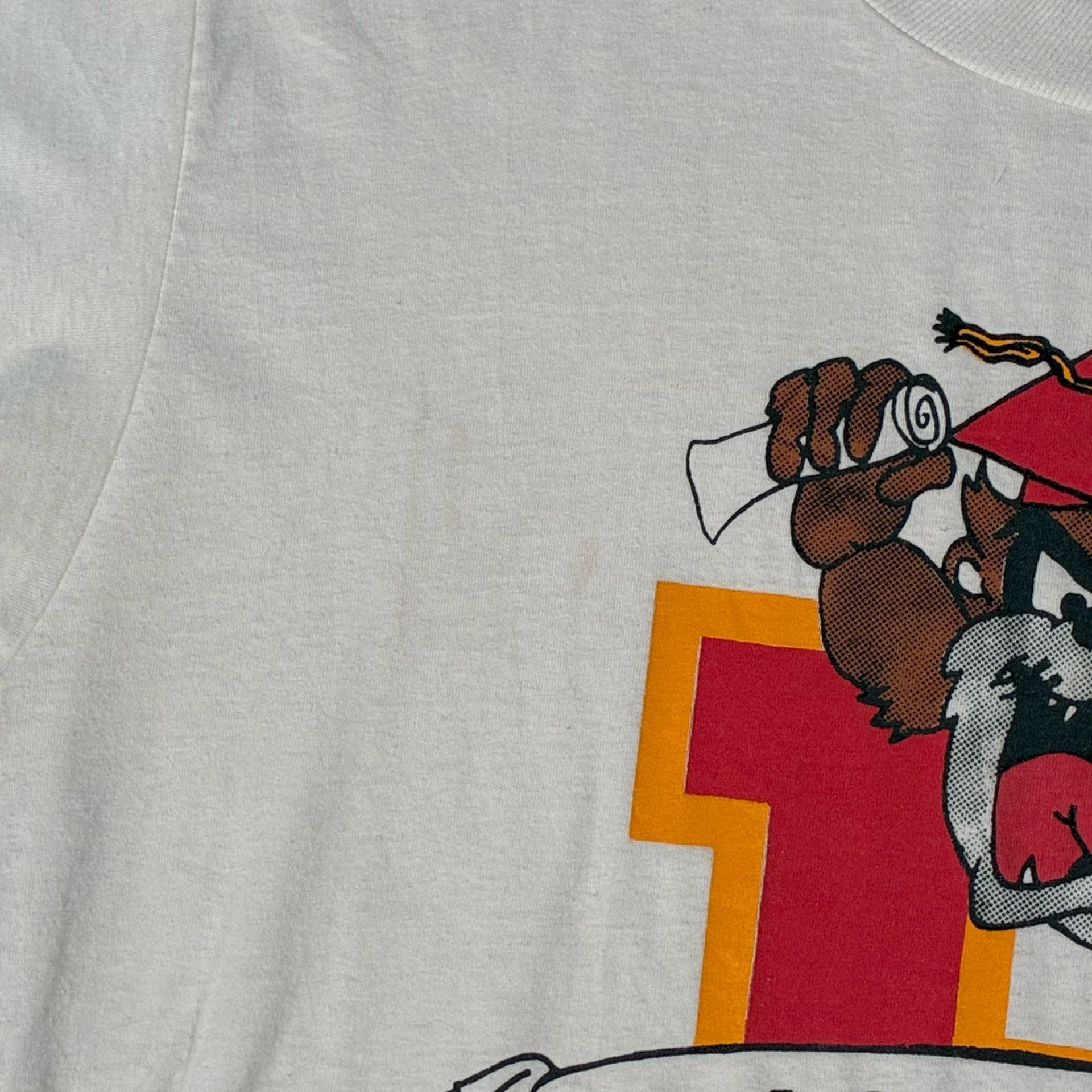 Vintage 1994 Taz Looney Tunes Class of '94 Graduation T-Shirt 6