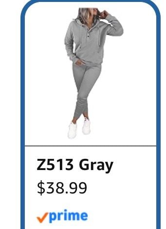 Women's 2-Piece Lounge Set with Henley Hoodie and Joggers SMALL 4