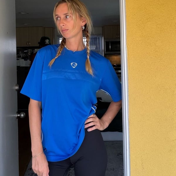 Vintage Nike Fit Dry Soccer Training Jersey Shirt