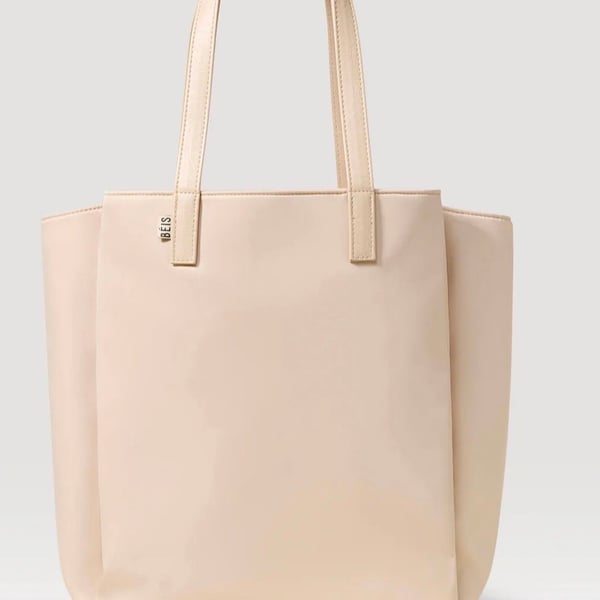 BÉIS The Commuter Tote in Beige NWT