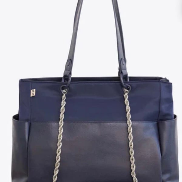 BÉIS The Diaper Bag' in Navy - Large Tote Diaper Bag in Navy NWT