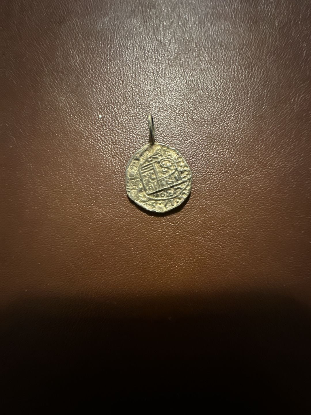 Atocha Style Spanish Pieces of Eight Silver Coin Pendant 3