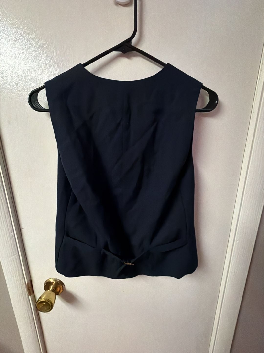 Lauren Ralph Lauren Black Button-Front Tailored Vest 3