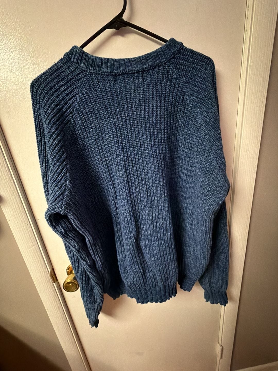 Winona Knits Vintage 100% Cotton Ribbed Fisherman Sweater 7