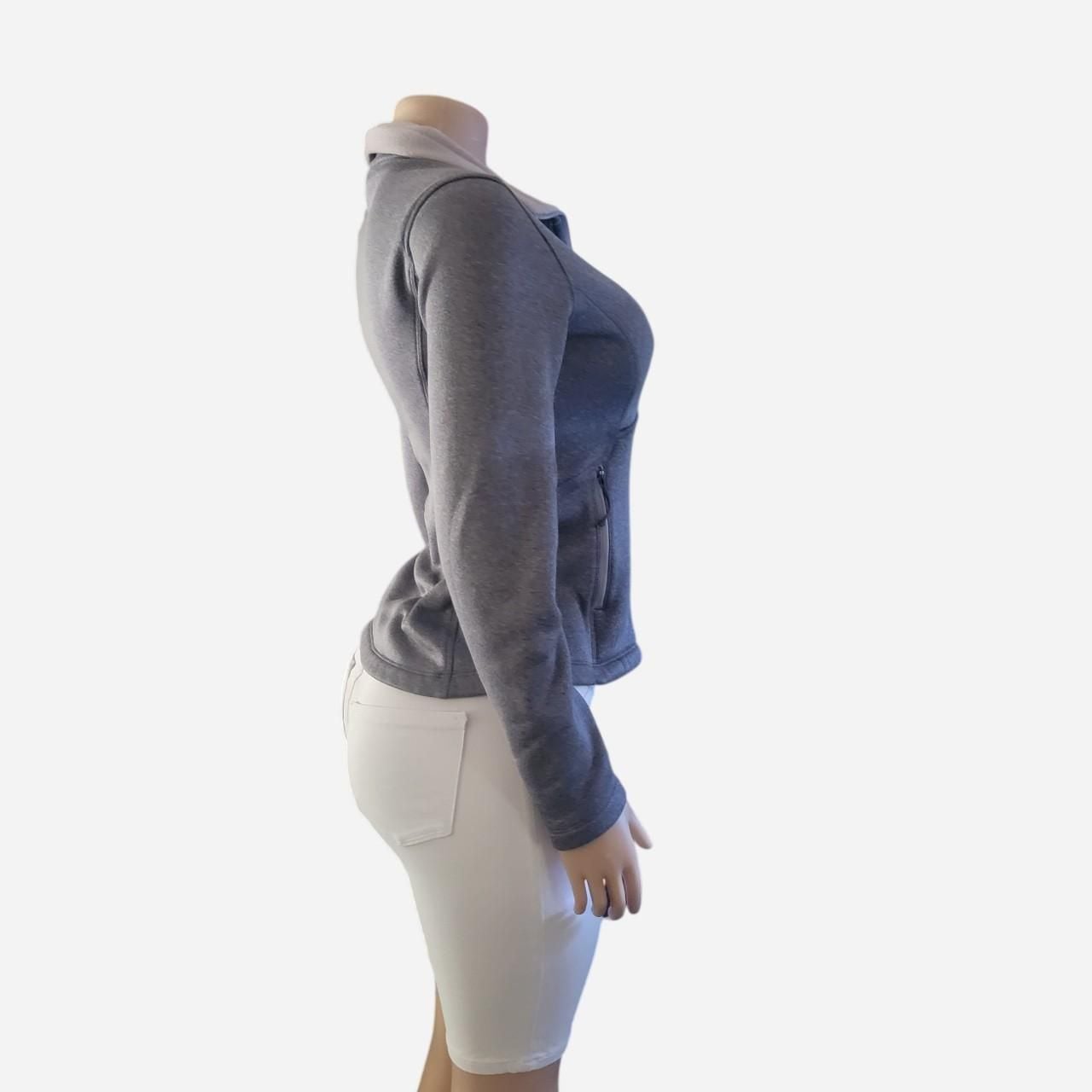 New Womens North Face Fleece Zip Jacket Agave Coat Small, Large 3