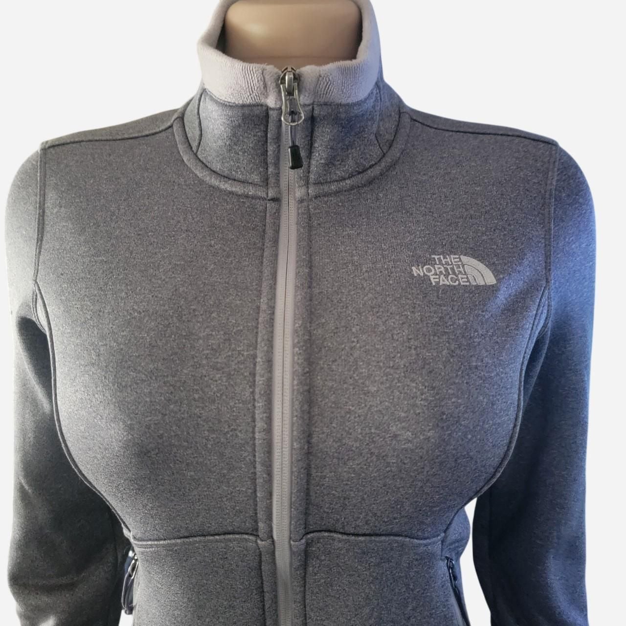 New Womens North Face Fleece Zip Jacket Agave Coat Small, Large 4