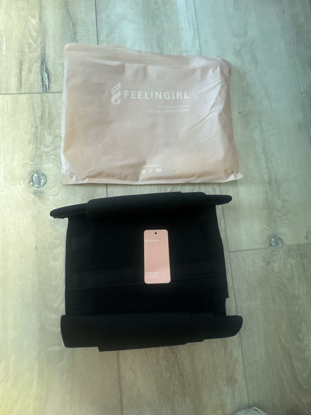 FEELINGIRL Waist Trainer and Slimming Compression Belt 3