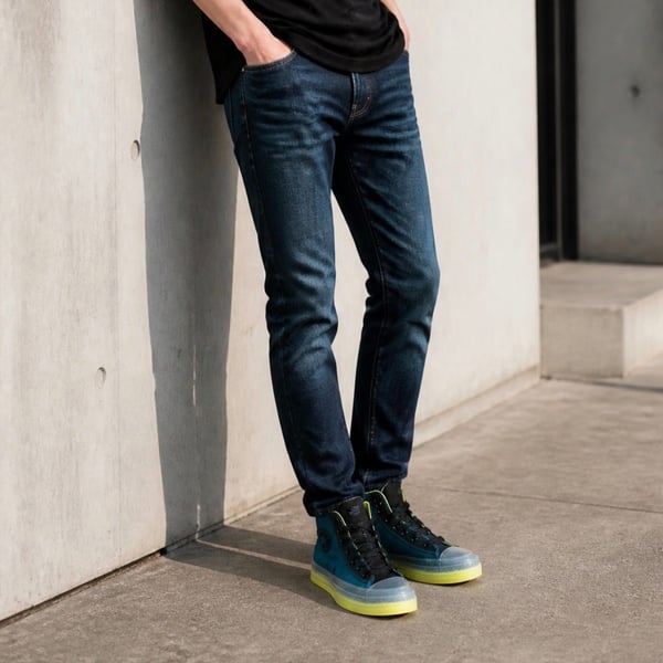 Converse Chuck Taylor All Star CX Converse Explore Edge Glow High Top Teal Volt