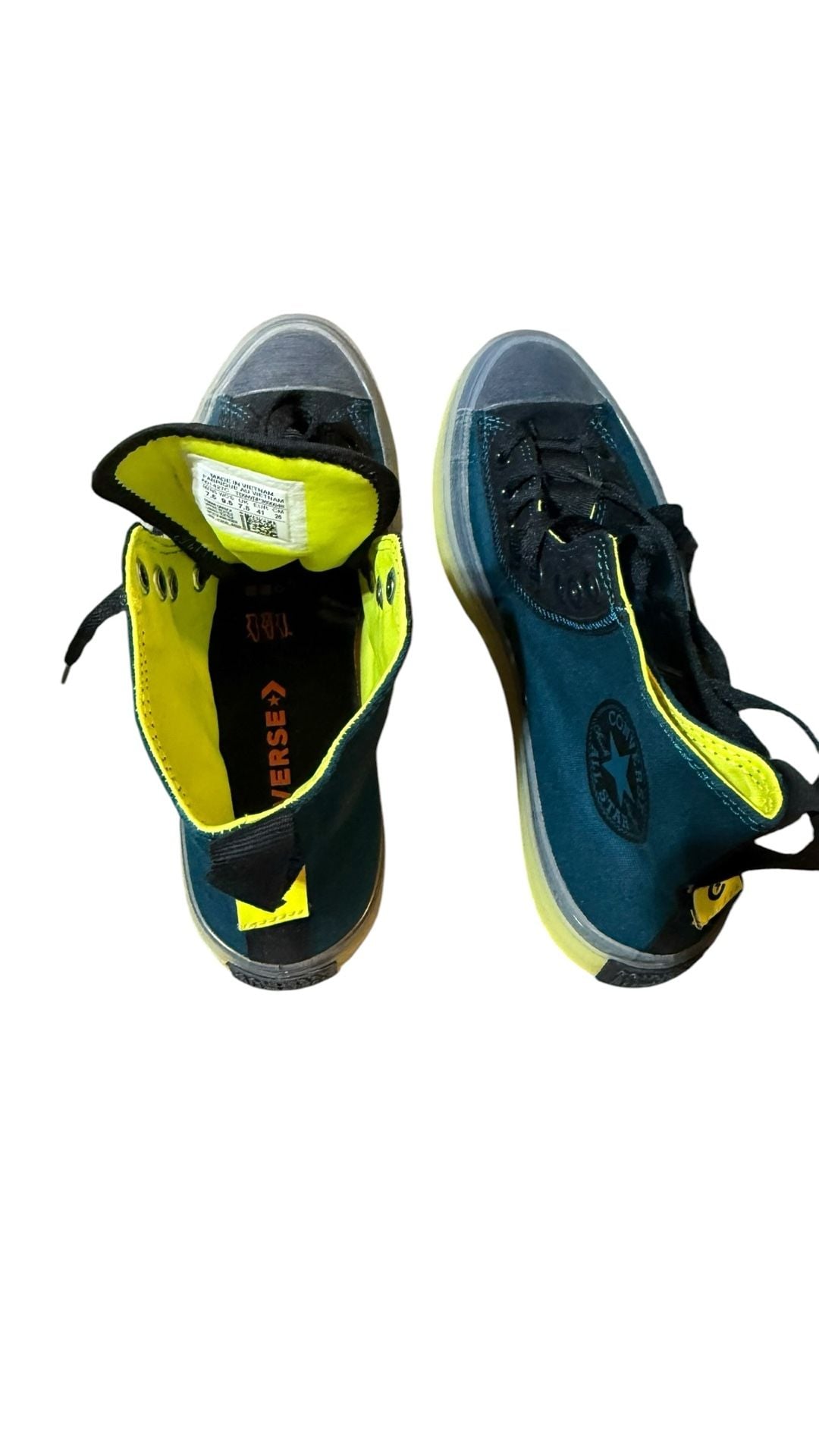 Converse Chuck Taylor All Star CX Converse Explore Edge Glow High Top Teal Volt 7