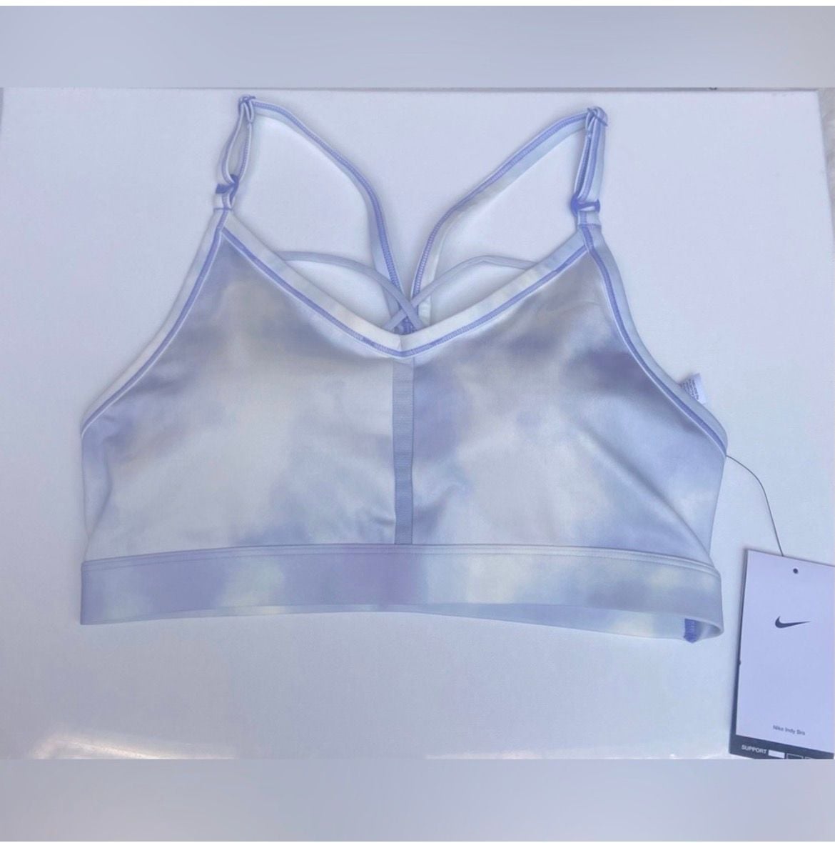 Nike Dri-FIT Indy Icon Clash Strappy Light Support Sports Bra 2