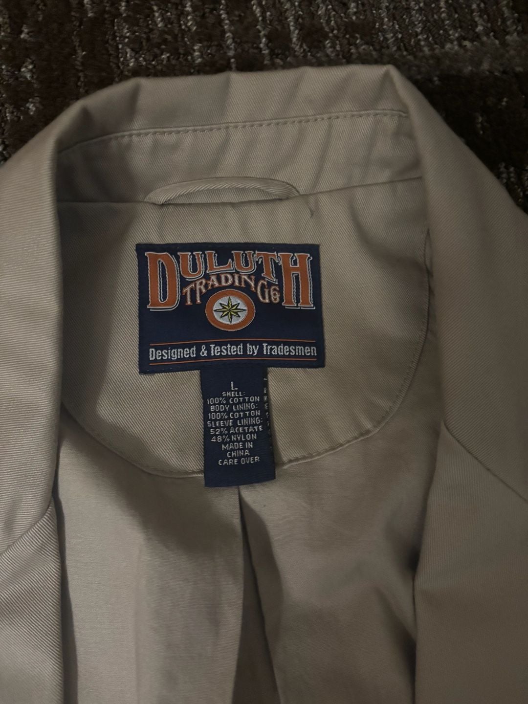 Duluth Trading Co. Cotton Canvas Utility Presentation Blazer Jacket 2