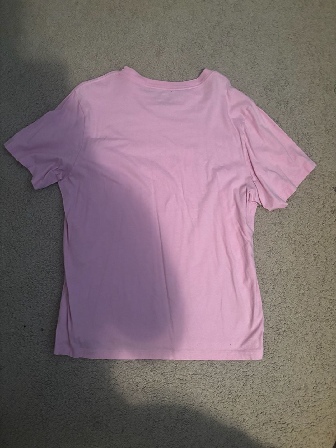 Nike Sportswear Club Embroidered Tee in Pink 4