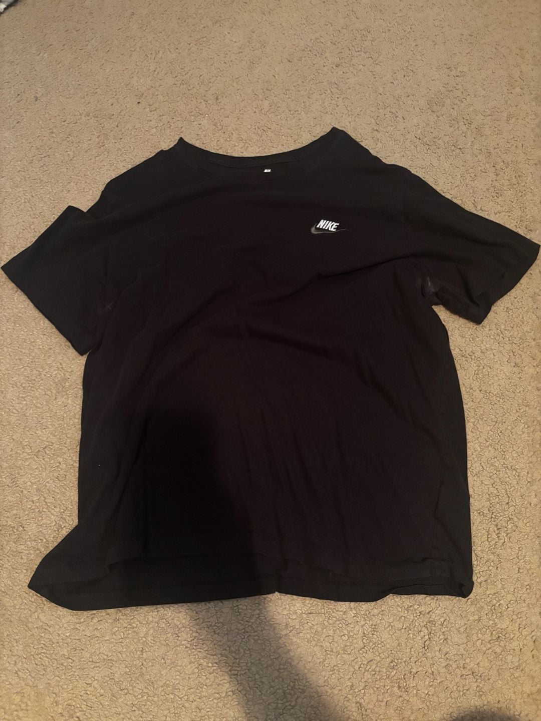 Nike Sportswear Club Men's Black Short Sleeve T-Shirt 2