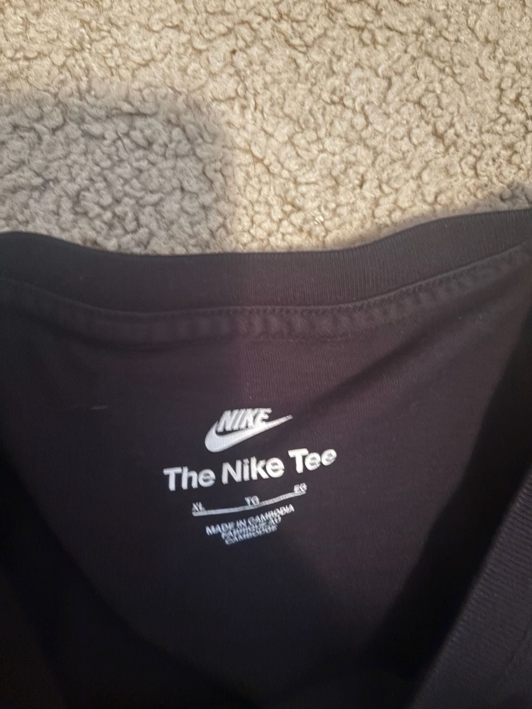 Nike Sportswear The Nike Tee Graphic Black Short Sleeve T-Shirt 3