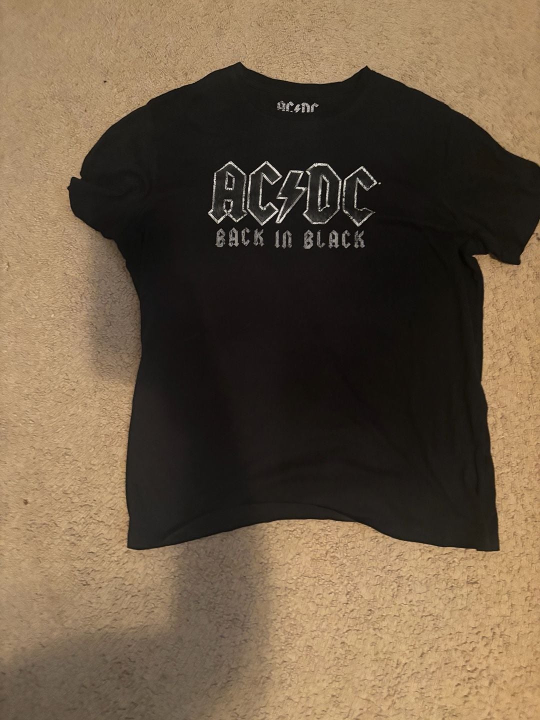 AC/DC Back in Black Graphic T-Shirt 1