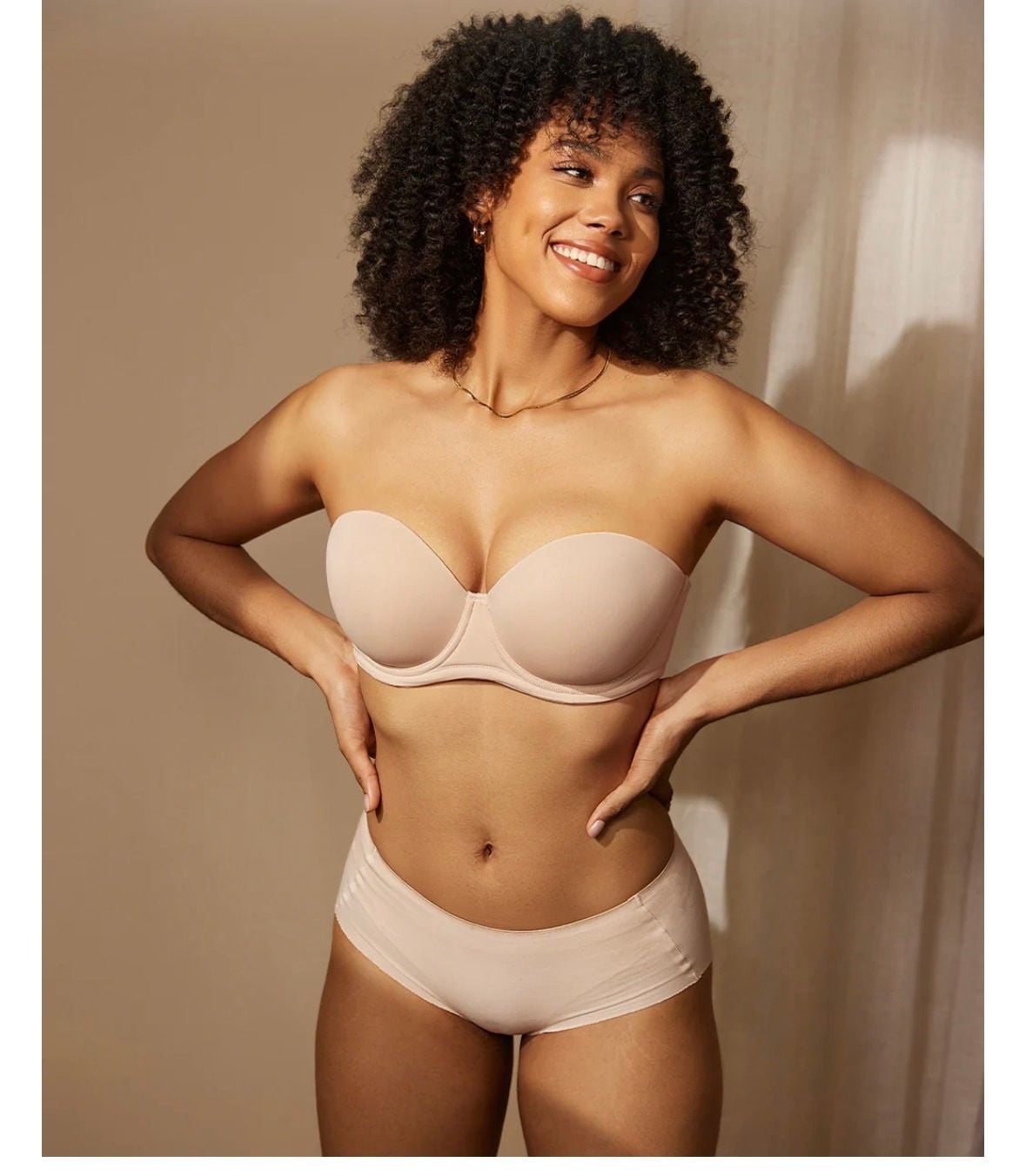 DELIMIRA Women's Underwire Classic Strapless Bra 1