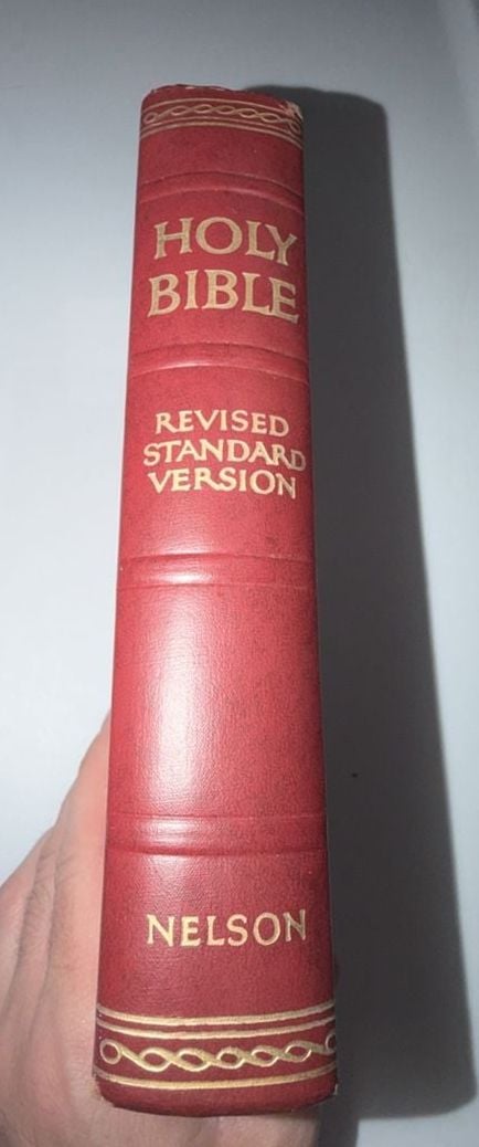 1953 The Holy Bible, Revised Standard Version, Thomas Nelson & Sons Hardcover Edition 1