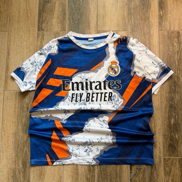 Real Madrid 2025/26 Pre-Match Football Jersey Number 9