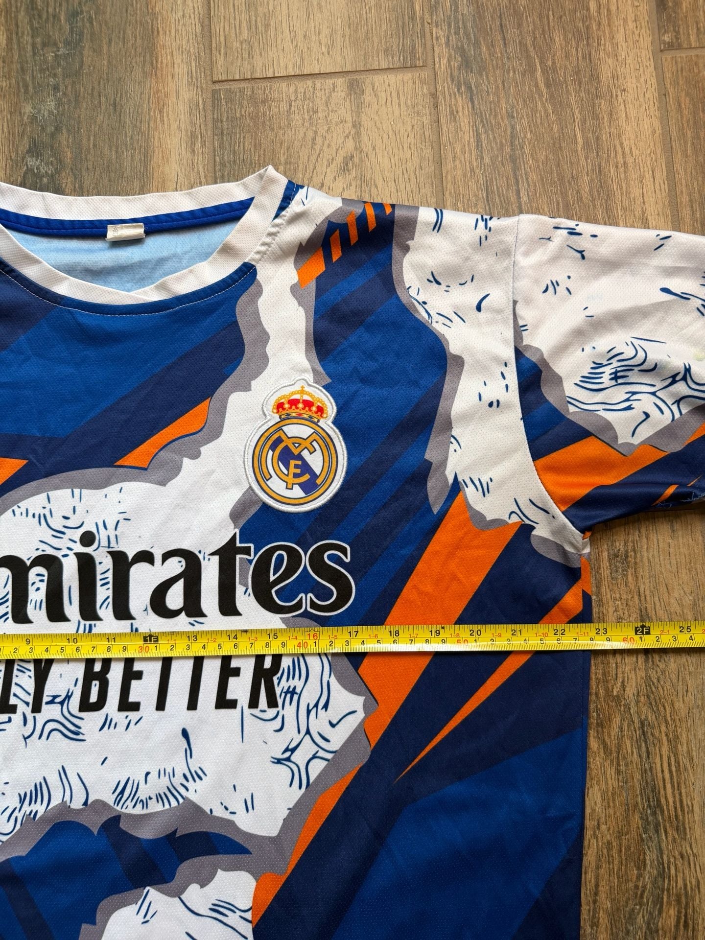 Real Madrid 2025/26 Pre-Match Football Jersey Number 9 5