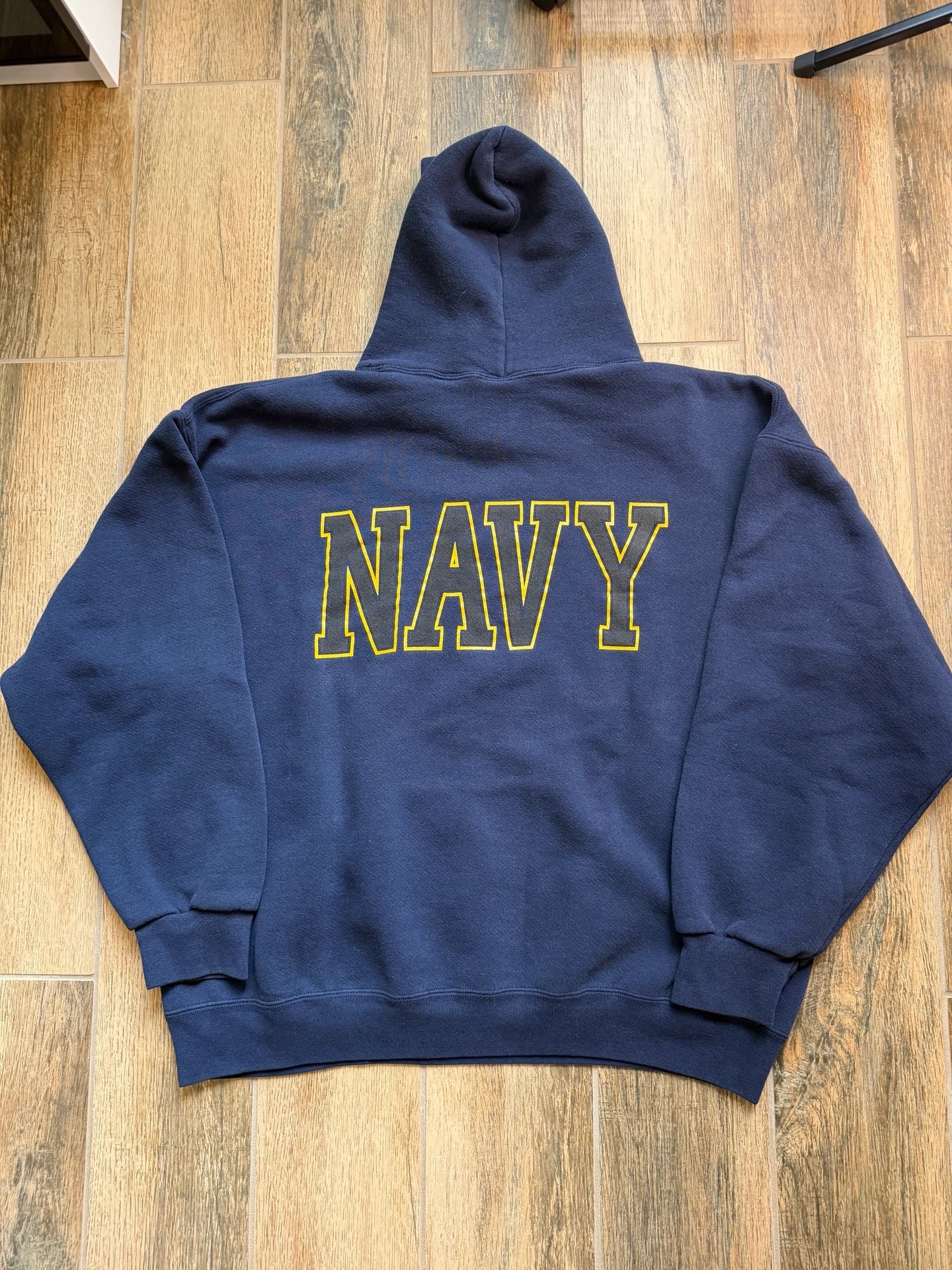 Vintage U.S. Navy Originals M.J. Soffe Pullover Hoodie SIZE XL Made in USA 4