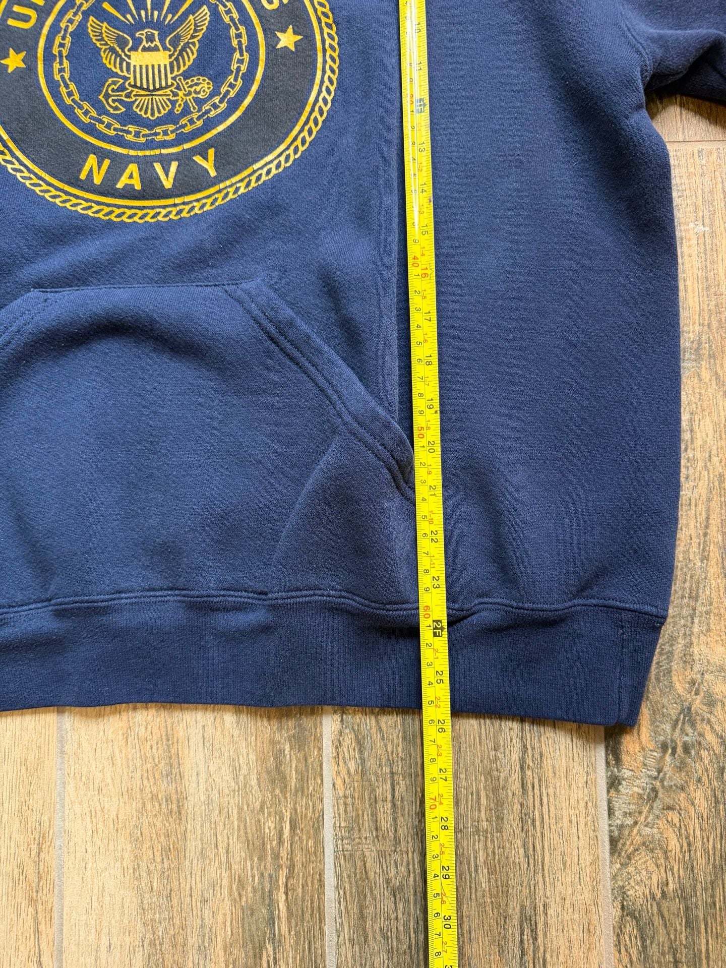 Vintage U.S. Navy Originals M.J. Soffe Pullover Hoodie SIZE XL Made in USA 7