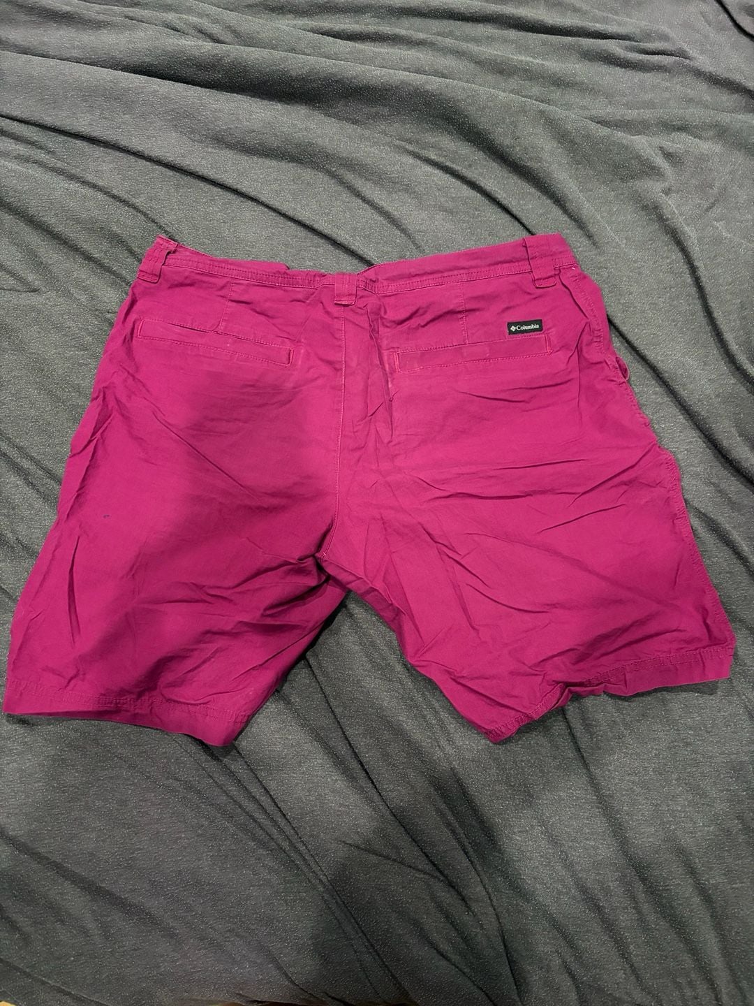 Columbia Sportswear Company Magenta Flat Front Casual Shorts 3