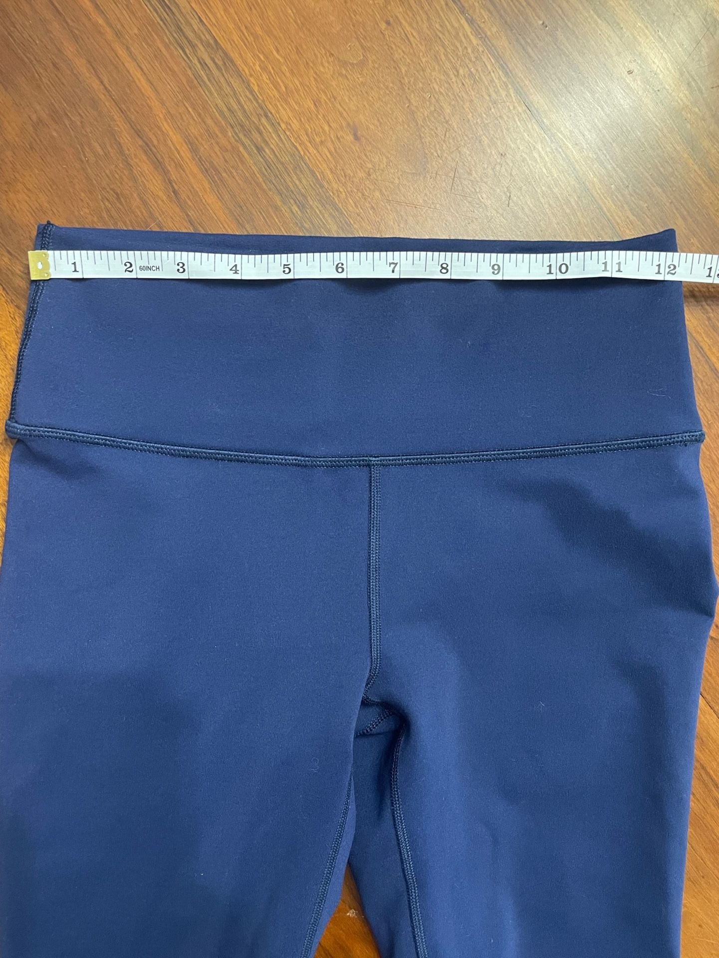 Fabletics PowerHold Girls Athletic Leggings Navy 8