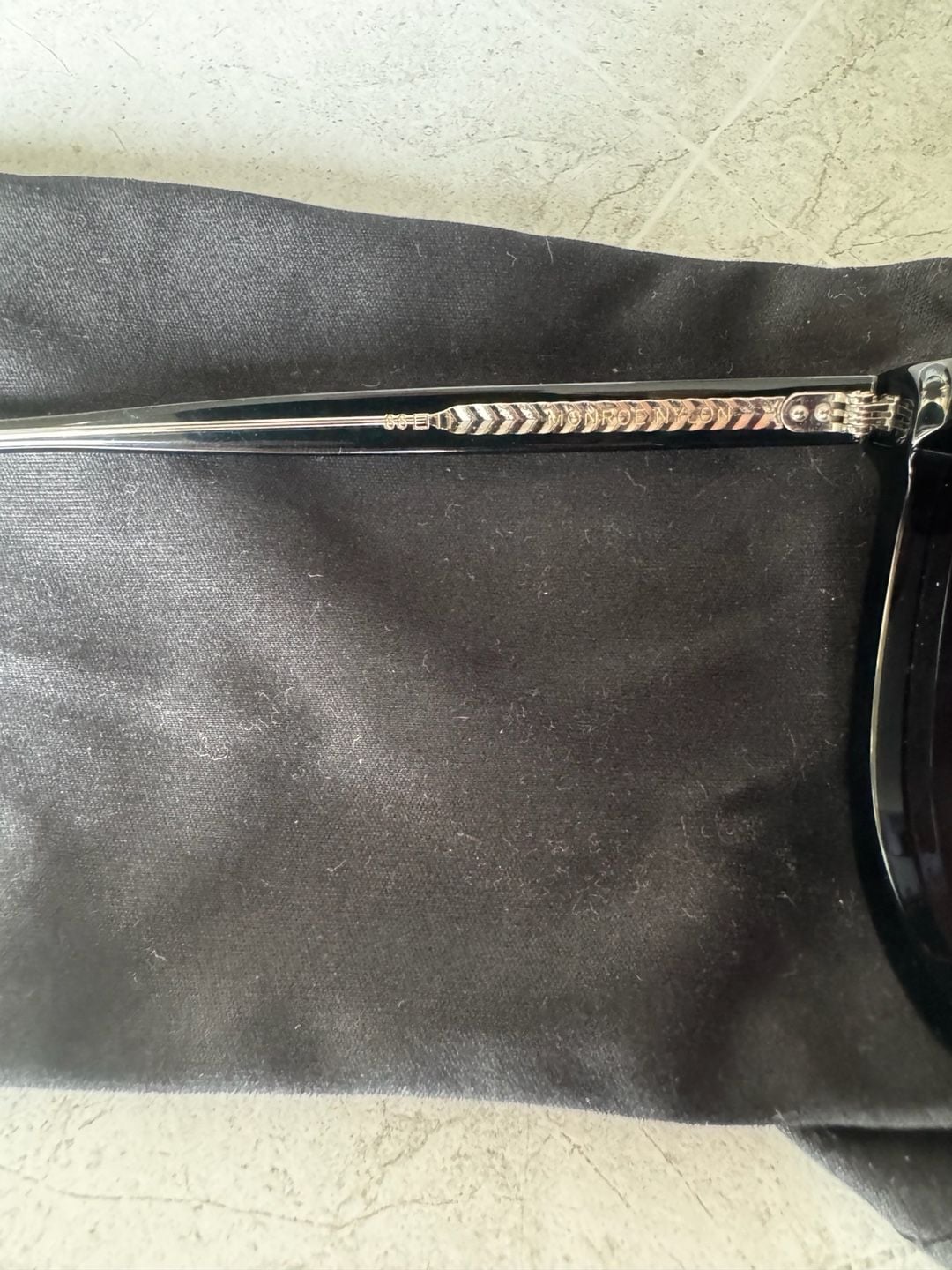 Krewe - Monroe Sunglasses in Black and Crystal 6