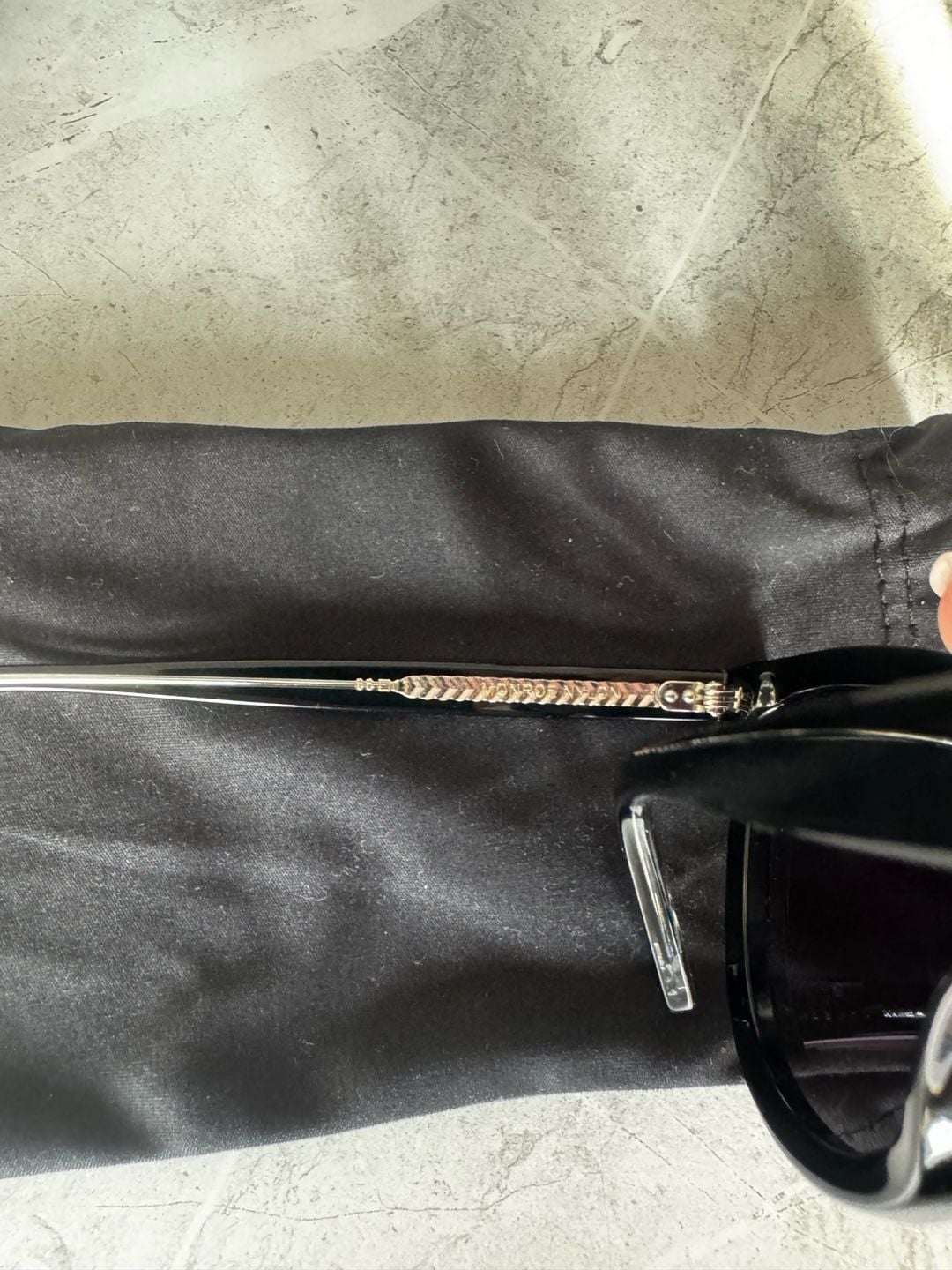 Krewe - Monroe Sunglasses in Black and Crystal 8