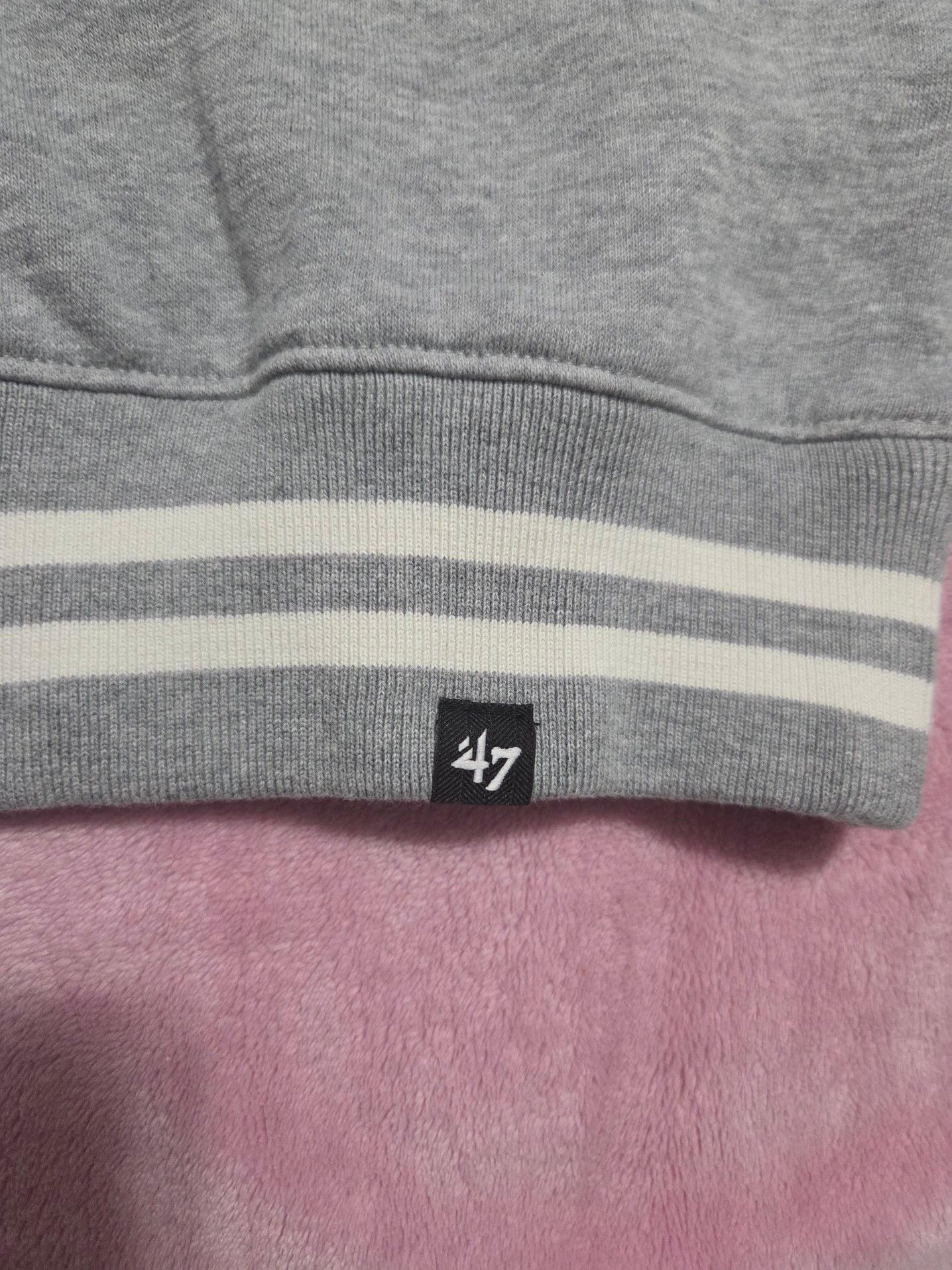 Stoney Clover Lane x Super Bowl LVIII Las Vegas Grey Ringer Sweatshirt 5