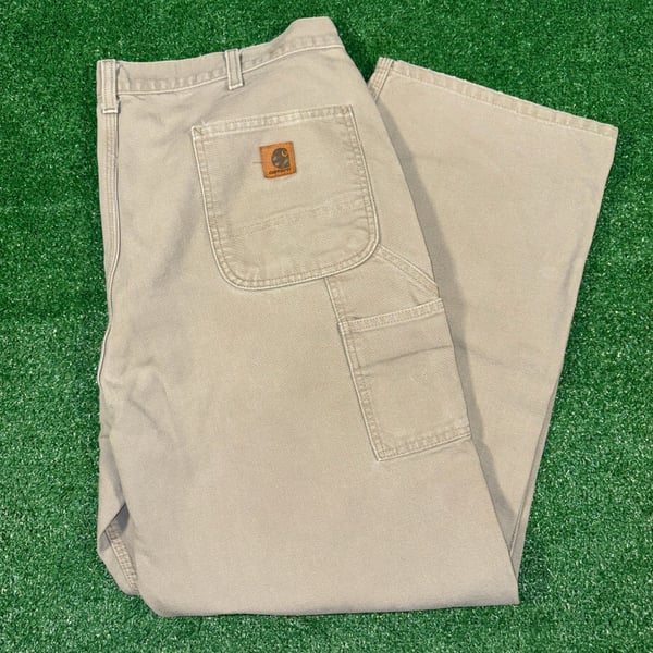 Y2K Carhartt B11 DES Original Dungaree Fit Carpenter Pants 40x32