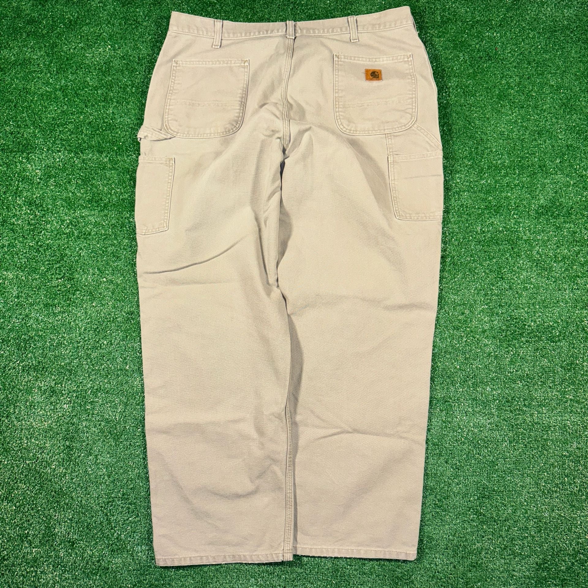 Y2K Carhartt B11 DES Original Dungaree Fit Carpenter Pants 40x32 3