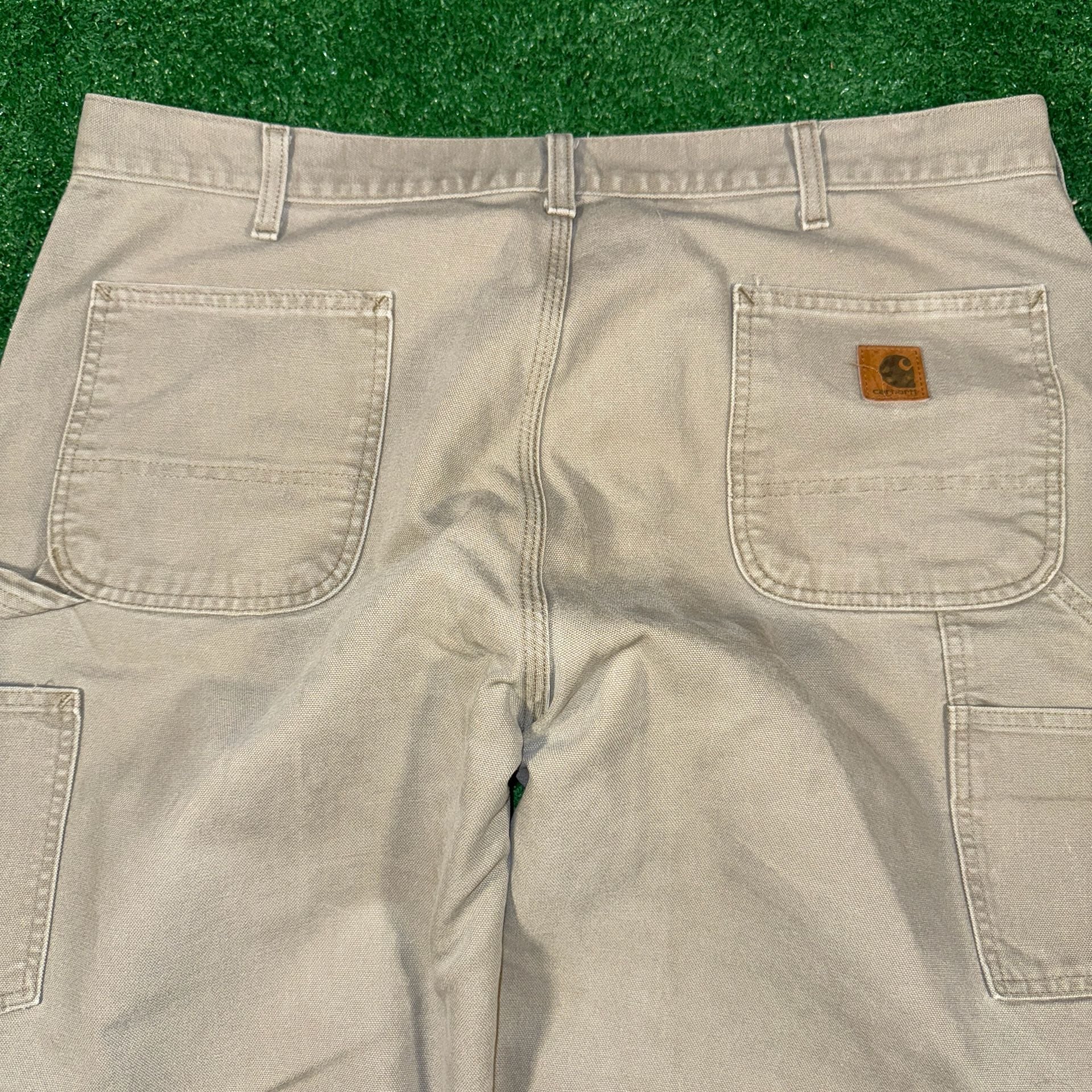Y2K Carhartt B11 DES Original Dungaree Fit Carpenter Pants 40x32 4