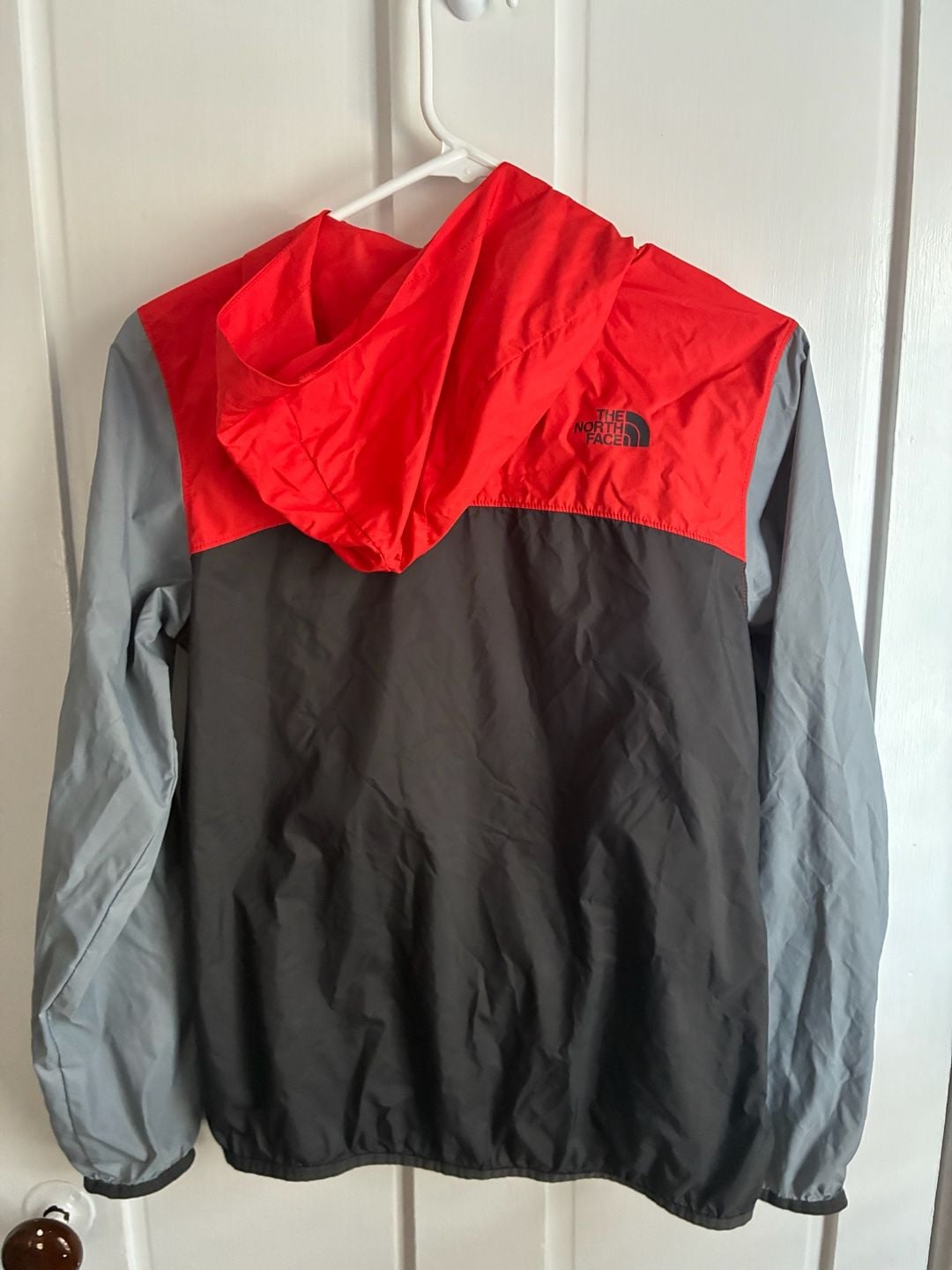 The North Face Boys Fanorak Windbreaker Hooded Pullover Jacket 4