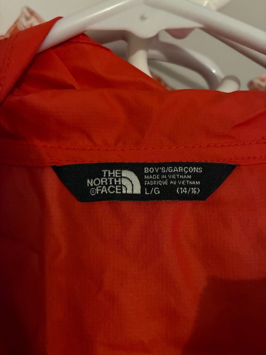 The North Face Boys Fanorak Windbreaker Hooded Pullover Jacket 5