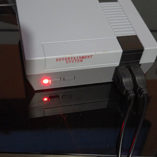 Retro 8-Bit Entertainment System Mini Plug and Play Console with Dual Wired Controllers