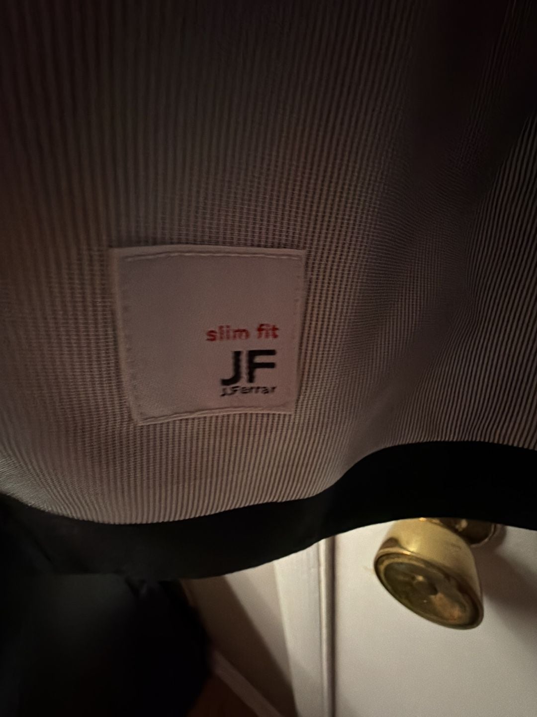 JF J.Ferrar Slim Fit Suit Vest in Black 3