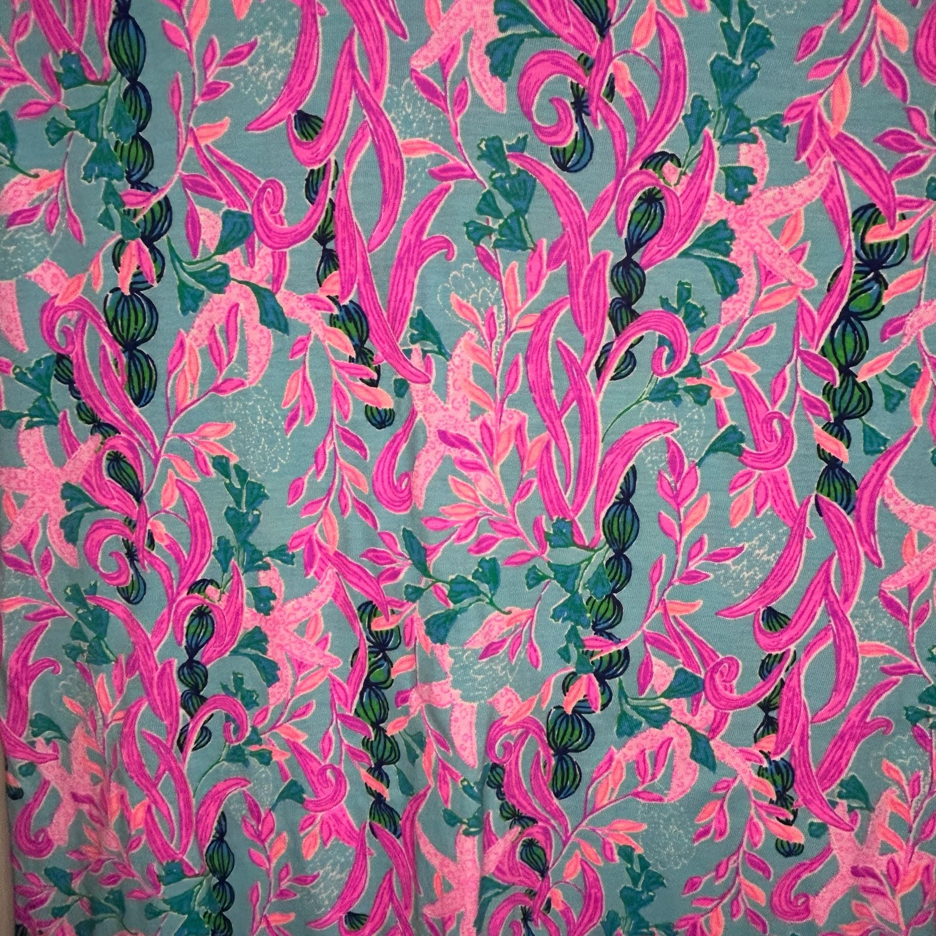 Lilly Pulitzer Tessa V-Neck 3/4 Sleeve Knit Dress in Seaweed Samba 5