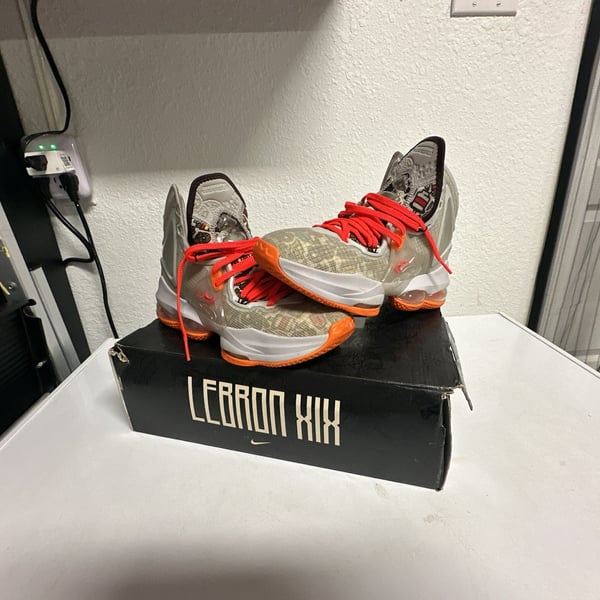 Nike LeBron 19 GS 'Fast Food' Basketball Shoes
