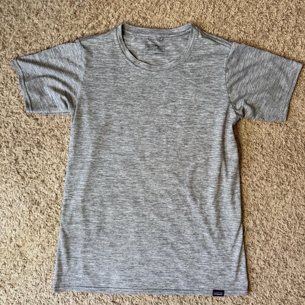 Patagonia Capilene Cool Lightweight Short-Sleeve Athletic Crewneck T-Shirt