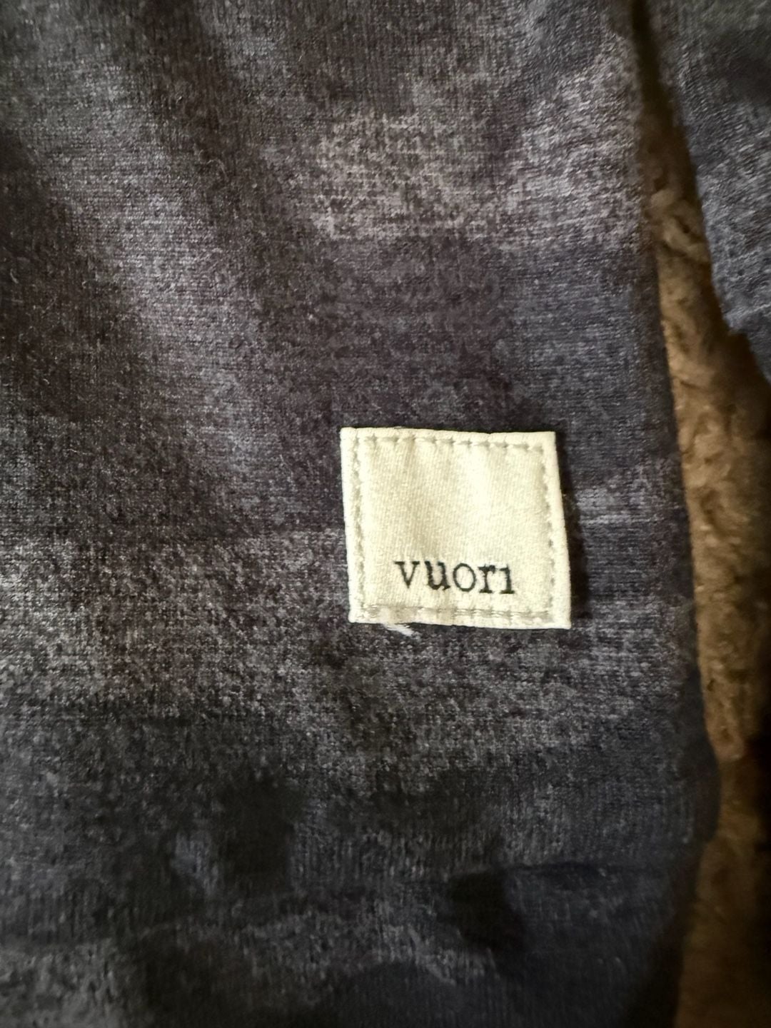 Vuori Halo Essential Hoodie in Black Camo 3