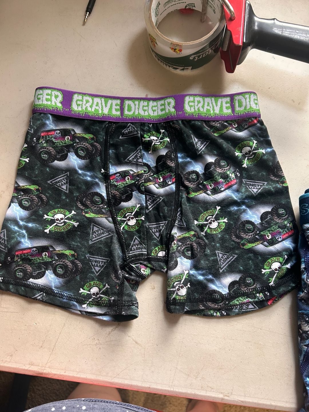 Monster Jam Boys Athletic Boxer Briefs 2