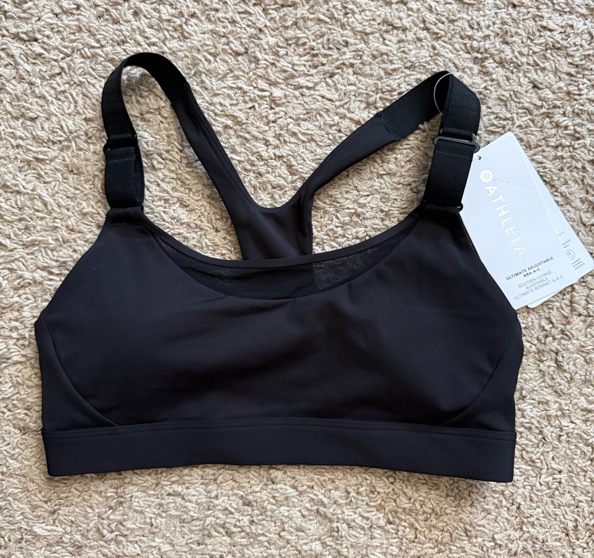 Athleta Ultimate Adjustable Sports Bra A-C 2