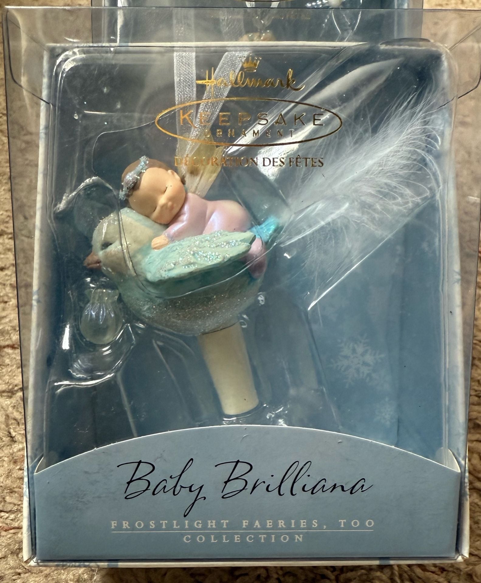 Hallmark Keepsake Ornament 4-Piece Set: Baby Delandra, Baby Candessa, Baby Estrella, and Baby Brilliana Frostlight Faeries 5