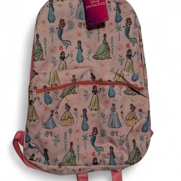 Disney Princess Pink All-Over Print Backpack