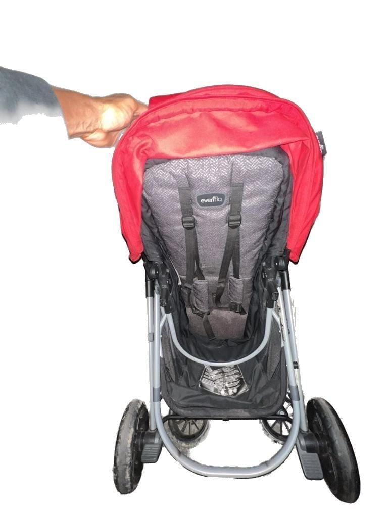 Evenflo Pivot Modular Stroller,Salsa Red 2