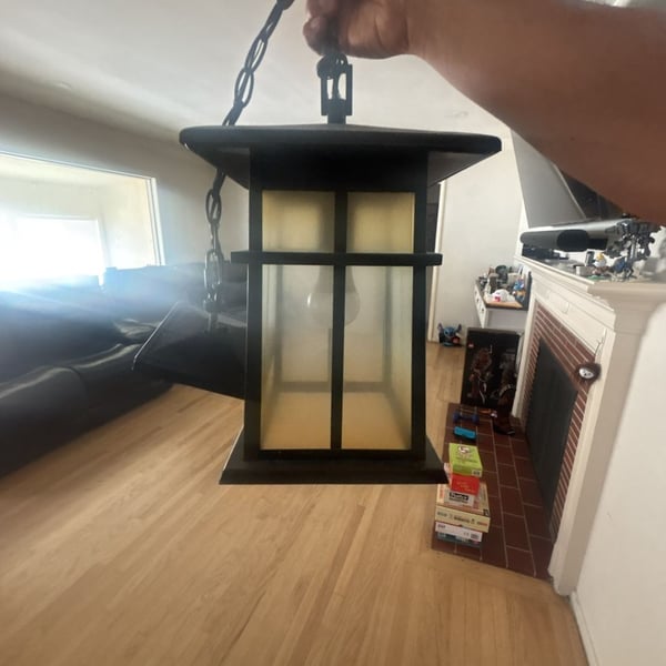 Livex Lighting Montclair Mission 1-Light Outdoor Pendant